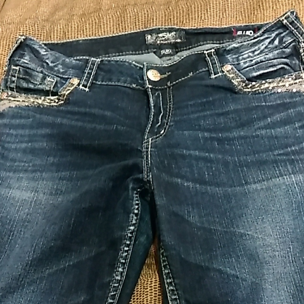 Suki silver jeans